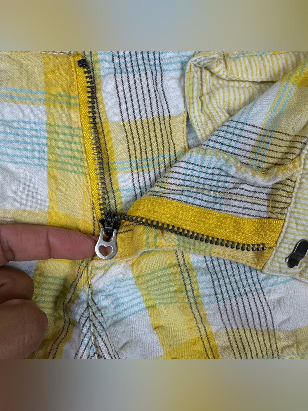 Vintage Roxy plaid shorts sz 9 juniors - Picture 5 of 9